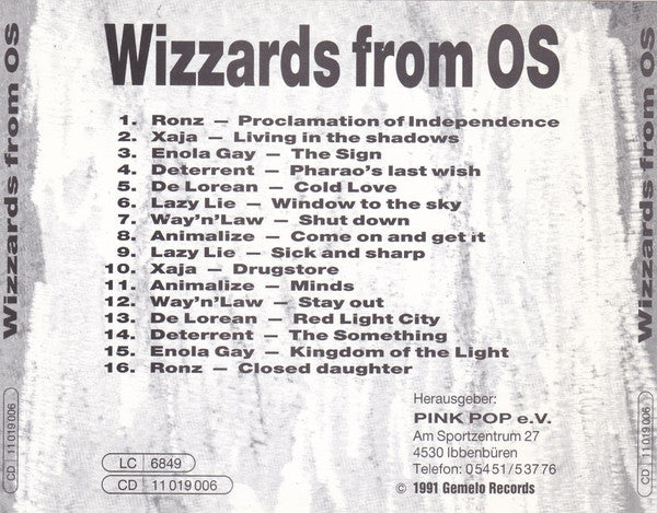 Various : Wizzards From Os (CD, Comp)