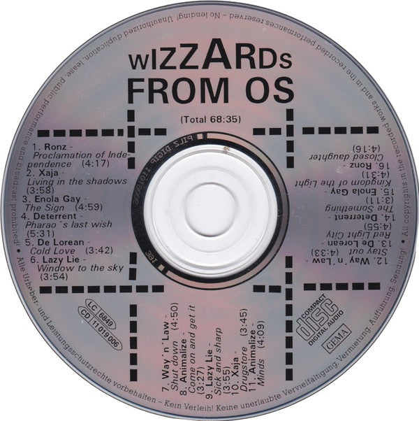 Various : Wizzards From Os (CD, Comp)