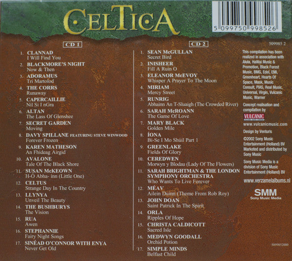 Various : Celtica - In de Ban Van De Magie (2xCD, Comp)
