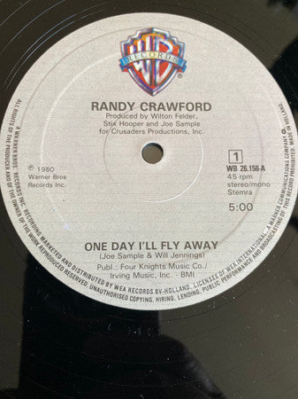 Randy Crawford : One Day I'll Fly Away (12", Maxi)
