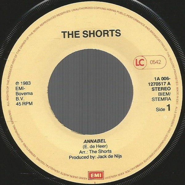 The Shorts : Annabelle (7", Single)