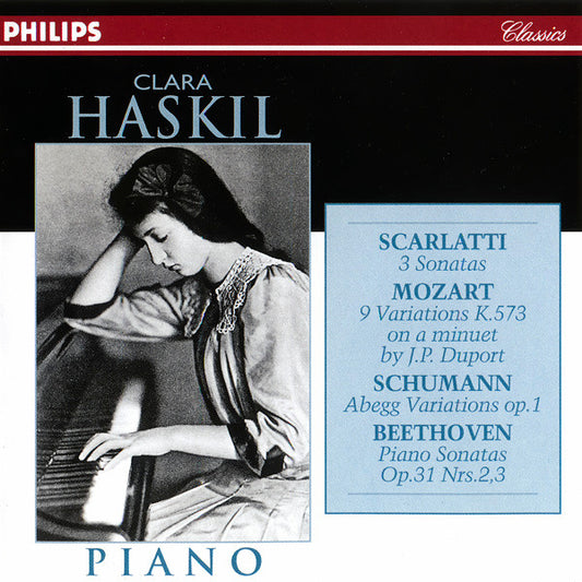 Clara Haskil : Scarlatti, Mozart, Schumann, Beethoven (CD, Comp)