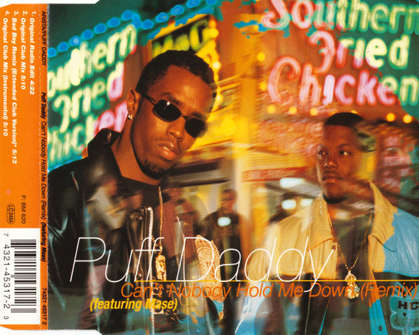 Puff Daddy Featuring Mase : Can't Nobody Hold Me Down (Remix) (CD, Single)