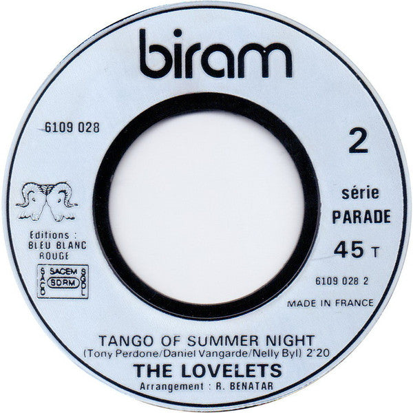 The Lovelets : Slow Love / Tango Of Summer Night (7", Single)
