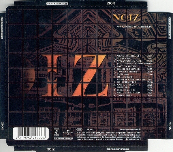 Söhne Mannheims : Noiz (CD, Album, Sup)