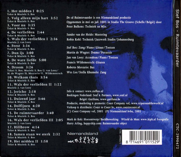Stef Bos : Ruimtevaarder (CD, Album, Dig)