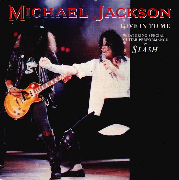 Michael Jackson : Give In To Me (CD, Single, Car)