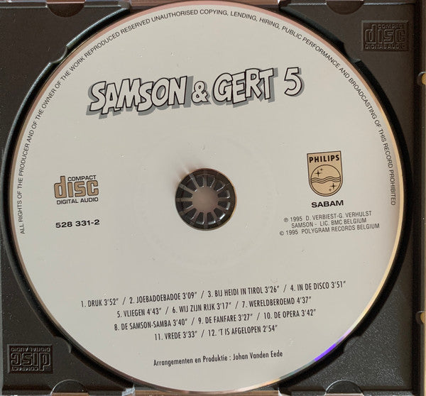 Samson & Gert : Samson & Gert 5 (CD, Album)