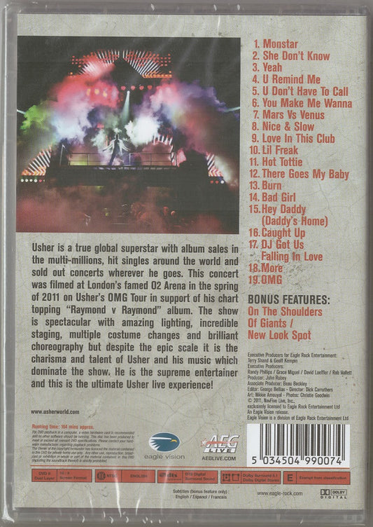 Usher : OMG Tour Live From London (DVD-V, NTSC, Reg)