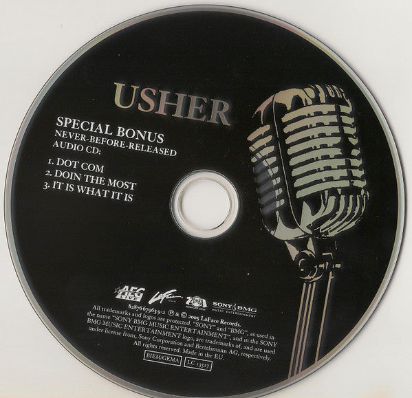 Usher : Rhythm City Volume One: Caught Up (DVD-V, Copy Prot., PAL + CD)