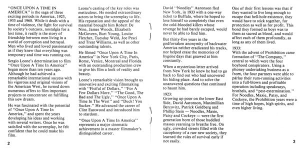 Ennio Morricone : Once Upon A Time In America (Original Motion Picture Soundtrack) (CD, Album)