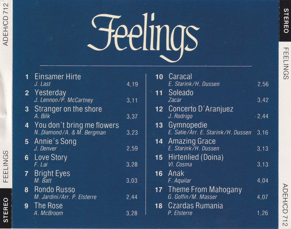 Unknown Artist : Feelings (CD, Comp)