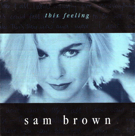 Sam Brown : This Feeling (7", Single)