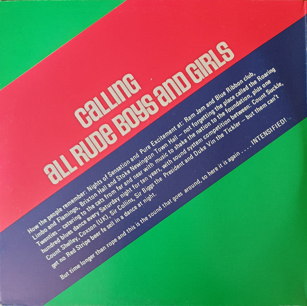 Various : Intensified! Original Ska 1962-1967 Vol. 1 & 2 (2xLP, Comp, Gat)