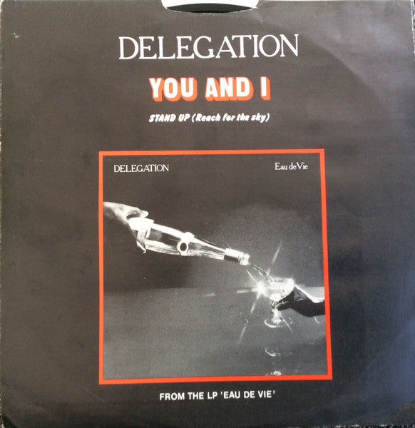 Delegation : You And I (7", Single)