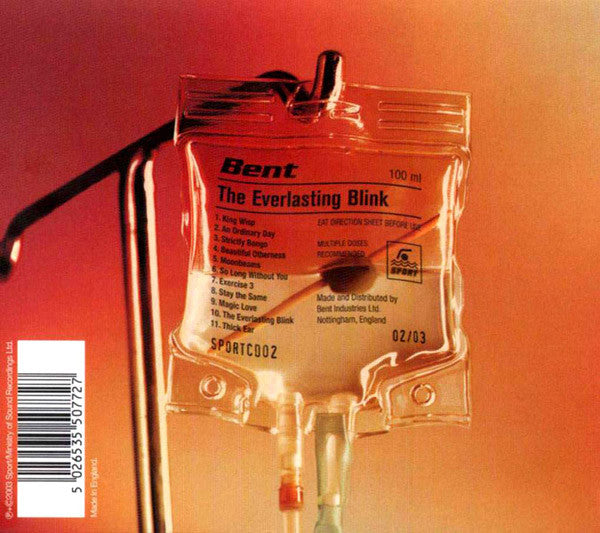 Bent : The Everlasting Blink (CD, Album, Dig)