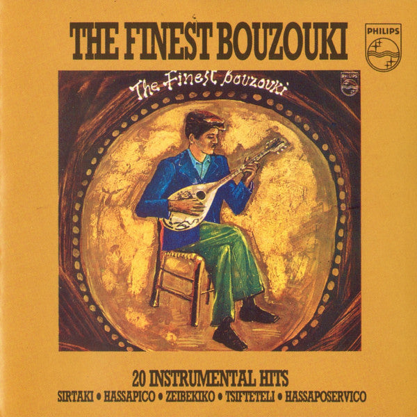 Various : The Finest Bouzouki (CD, Comp, RE)