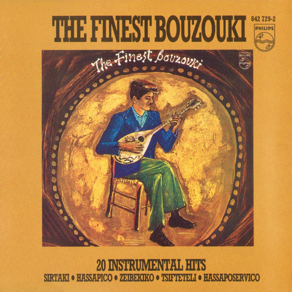 Various : The Finest Bouzouki (CD, Comp, RE)