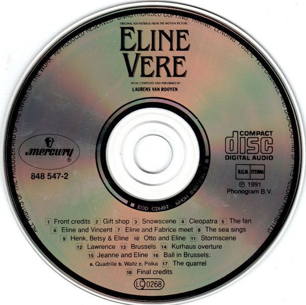 Metropole Orchestra, Laurens van Rooyen / Harry van Hoof : Eline Vere (Original Soundtrack From The Motion Picture) (CD, Album)