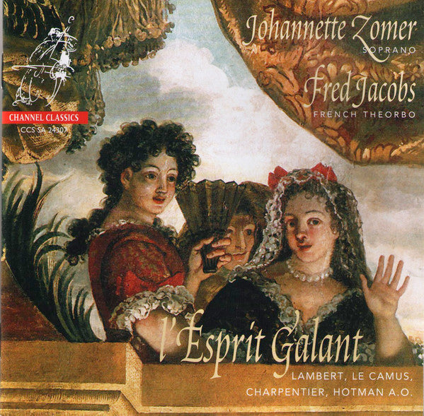 Johannette Zomer, Fred Jacobs (2) : L'Esprit Galant (SACD, Hybrid, Multichannel, Album)