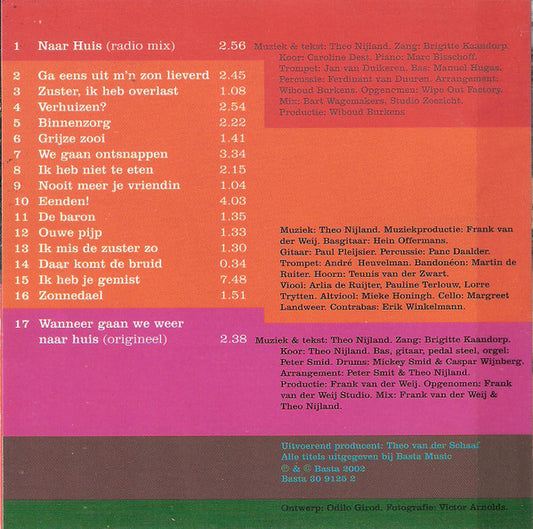 Theo Nijland : Loenatik - De Muziek Van De Moevie (CD)