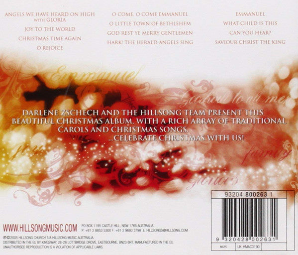 Hillsong : Celebrating Christmas (CD, Album, Enh)
