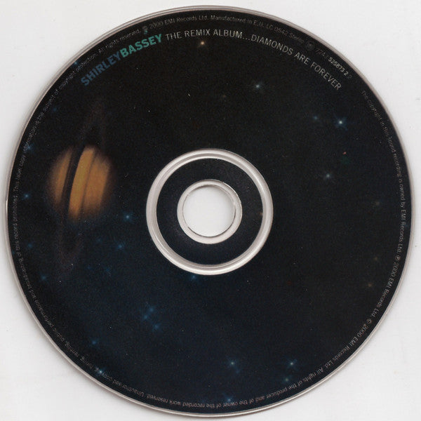 Shirley Bassey : The Remix Album...Diamonds Are Forever (CD, Comp, RP)