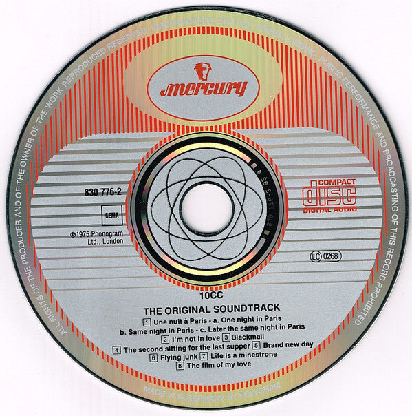 10cc : The Original Soundtrack (CD, Album, RE, RM)