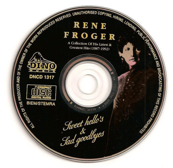 René Froger : Sweet Hello's & Sad Goodbyes (CD, Comp)