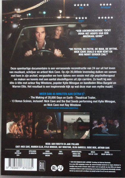 Nick Cave : 20,000 Days On Earth (DVD)