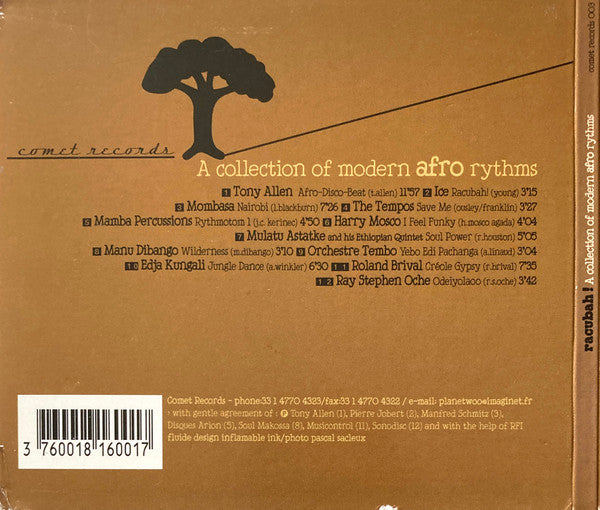 Various : Racubah! - A Collection Of Modern Afro Rythms (CD, Comp)