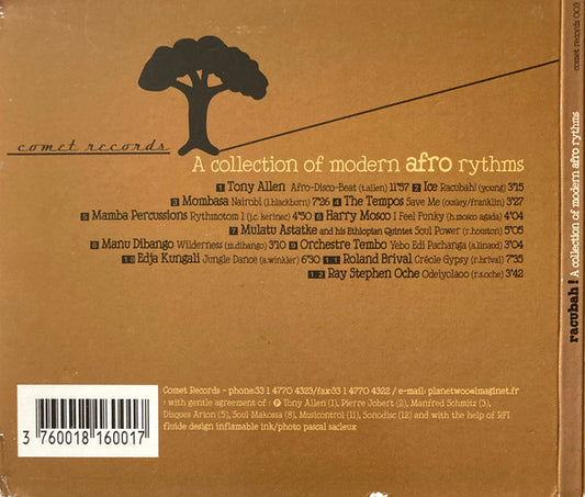 Various : Racubah! - A Collection Of Modern Afro Rythms (CD, Comp)