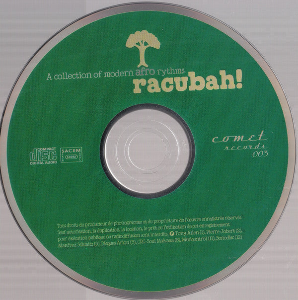 Various : Racubah! - A Collection Of Modern Afro Rythms (CD, Comp)