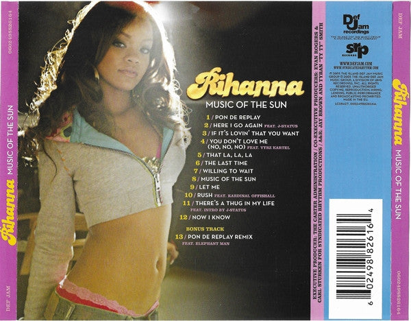 Rihanna : Music Of The Sun (CD, Album, RE)