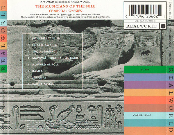 The Musicians Of The Nile : Charcoal Gypsies (CD, Album)