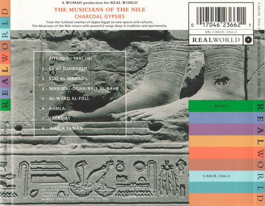 The Musicians Of The Nile : Charcoal Gypsies (CD, Album)