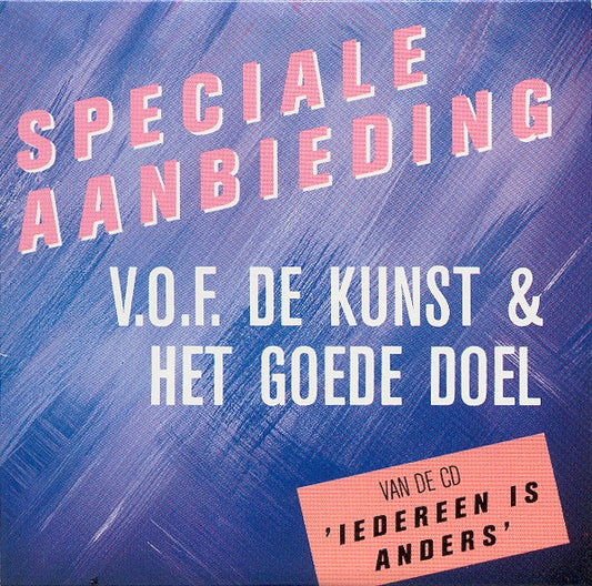 VOF De Kunst & Het Goede Doel : Speciale Aanbieding (CD, Maxi)