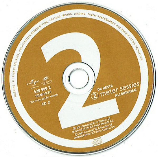 Various : De Beste 2 Meter Sessies Allertijden (2xCD, Comp)