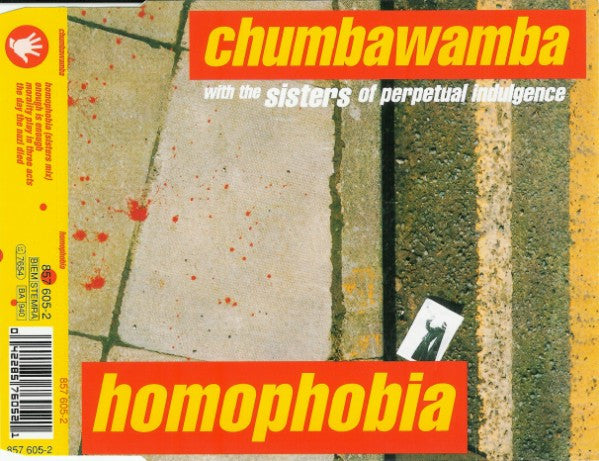 Chumbawamba With The Sisters Of Perpetual Indulgence : Homophobia (CD, Single)