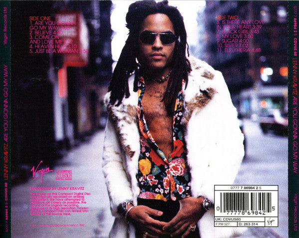 Lenny Kravitz : Are You Gonna Go My Way (CD, Album)