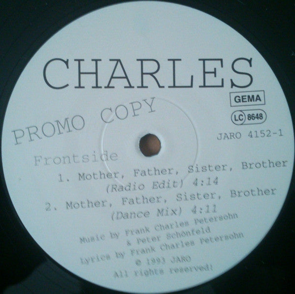Charles (55) : Mother, Father, Sister, Brother / Time, Time, Time (12", Promo)