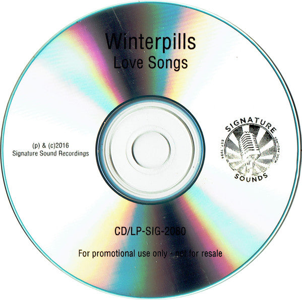 Winterpills : Love Songs (CDr, Album, Promo)