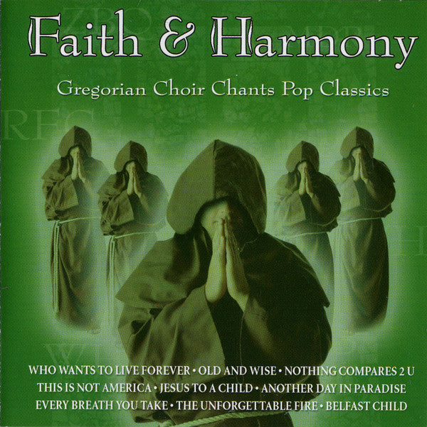 Faith & Harmony : Gregorian Choir Chants Pop & Christmas Classics (Box, Comp + CD, Album + CD, Album + CD, Album)