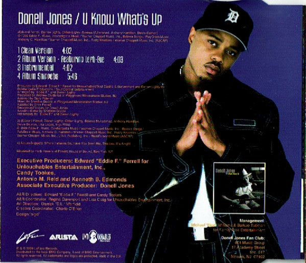 Donell Jones : U Know What's Up (CD, Single)