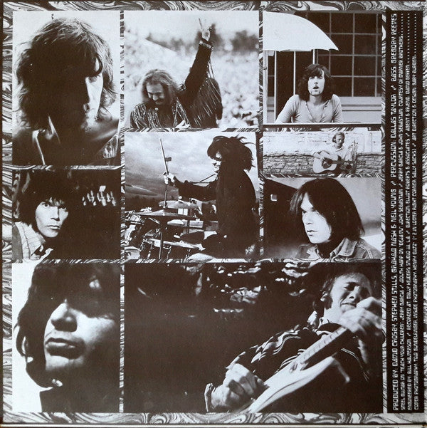 Crosby, Stills, Nash & Young / Dallas Taylor & Greg Reeves : Déjà Vu (LP, Album, RE, Gat)