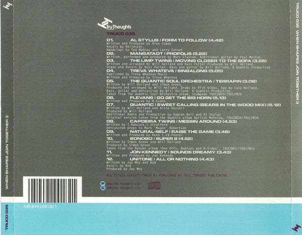 Various : When Shapes Join Together 3 (CD, Comp)