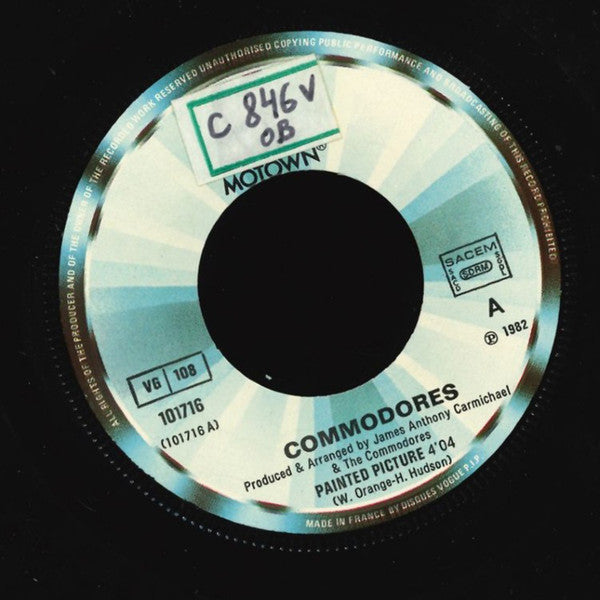 Commodores : Painted Picture (7", Single)