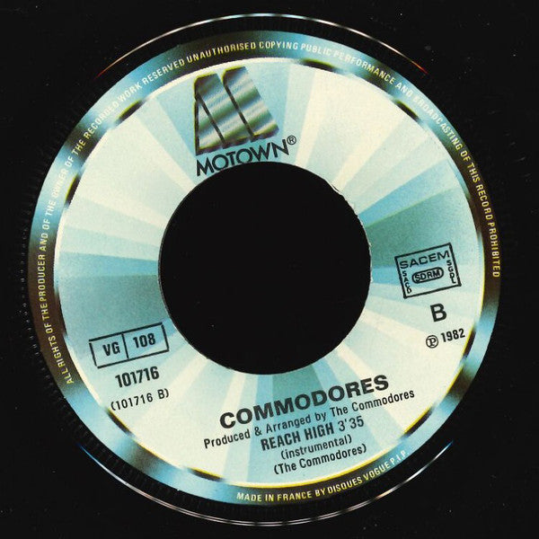 Commodores : Painted Picture (7", Single)