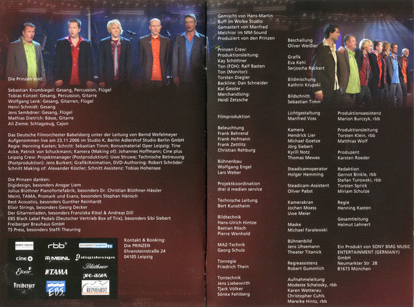 Die Prinzen : Orchestral - Live In Berlin (DVD-V, Album, PAL)