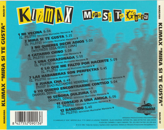Klimax (8) : Mira Si Te Gusta (CD, Album)